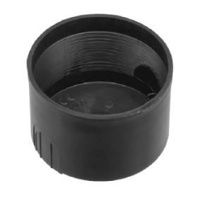 Műanyag szerelvénydoboz, fekete, 40mm, IP30