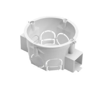 Műanyag szerelvénydoboz, sorolható, fehér, 40mm