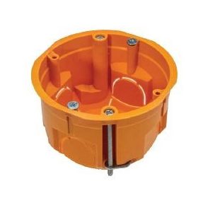   Gipszkarton szerelvénydoboz, PK60, narancssárga, 45mm, IP30