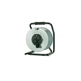   Üres kábeldob Ø300, acél, 4x16A/230V, hőkioldó biztosítékkal; IP44