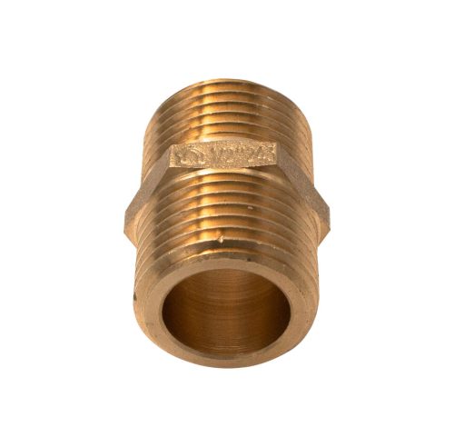 Réz közcsavar 1/2" x 30 mm lapos tömítés
