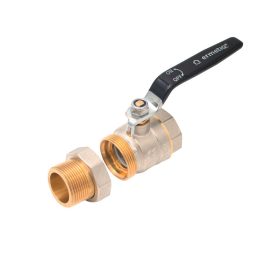   Sárgaréz golyóscsap karos 5/4" KB hollandis (ERMETIQ)