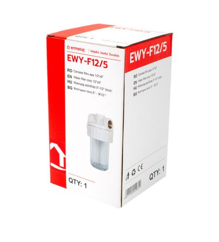 Vízszűrő poharas 5" 1/2"