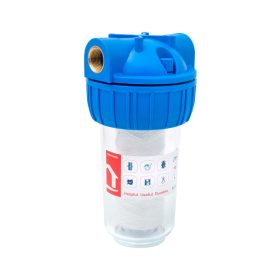   Vízszűrő poharas   7" 3/4" + pamut patronnal, tartóval, szerelőkulcsal