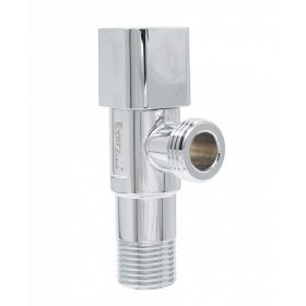   Kerámia betétes INOX sarokszelep 1/2"       SZÖGETLES