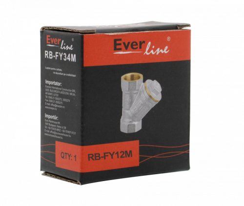 Mágneses vízszűrő Y réz 1'