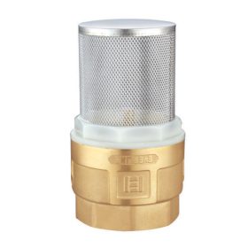   Visszacsapószelep szűrőkosárral réz tányéros 5/4"