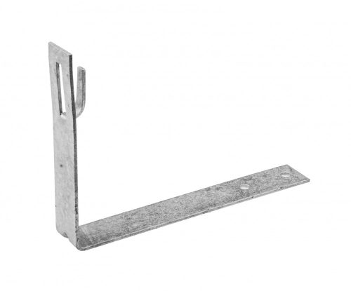 Horganyzott tetőcserép tartó (hajlítással rögzíthető) Hossz=160mm 