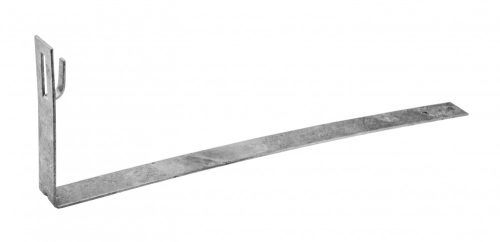 Horganyzott tetőcserép tartó (hajlítással rögzíthető) Hossz=400mm