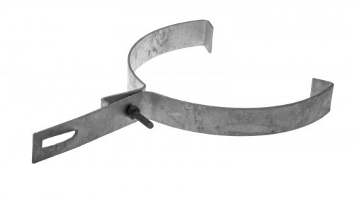 Gerinccserép tartó, horganyzott, hajlítással rögzíthető, Szélesség: 250mm