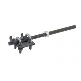   Villámvédelmi vezetékfeszítő, rögzítővel, 220mm, M12 csavar