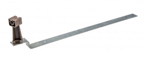 Tetőcserép tartó, Hossz= 420mm, horganyzott, (vezeték átmérő: 8mm)