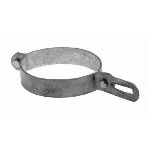 Ereszcsatorna tartó átmérő=100mm (hajlítással rögzíthető), Horganyzott